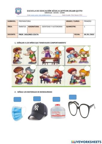 Inicial identidad y autonomia