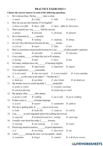 E9 - Practice Exercises 1 - ĐHG