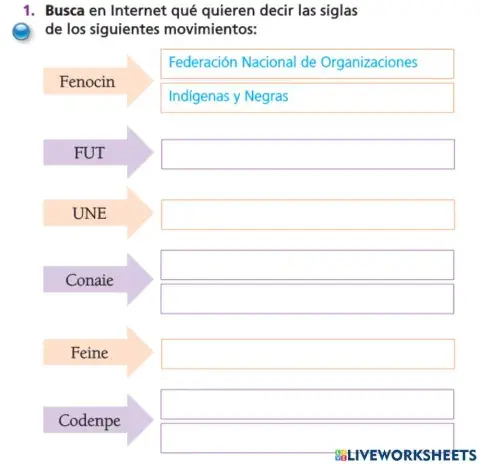Movimientos sociales