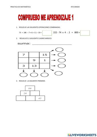 Compruebo mis aprendizajes