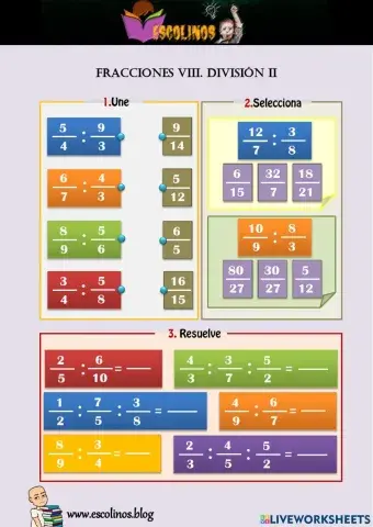 Fracciones VIII. División II