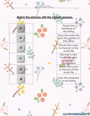 Audacity controls and tools