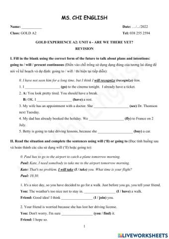 09.02.22-Gold-A2-U6-Revision