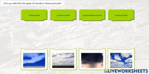Types of clouds