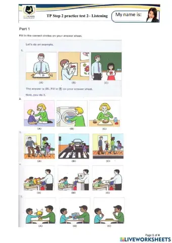 Teacher Jennifer TP S2PT2 Listening