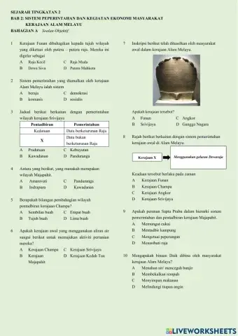 Bab 2: sistem pemerintahan dan kegiatan ekonomi masyarakat kerajaan alam melayu