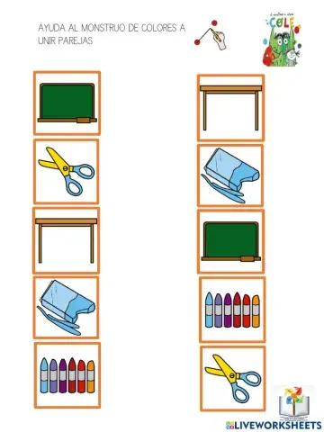 Lectura global -El monstruo de colores va al cole-