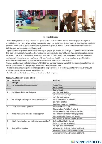 Veselīgs dzīvesveids