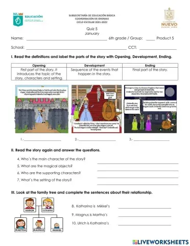 Quizz January 6th grade