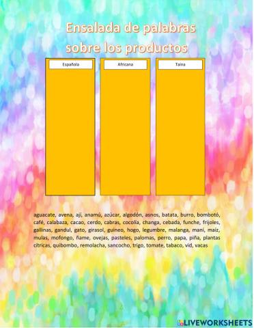 Palabras que utilizamos en PR