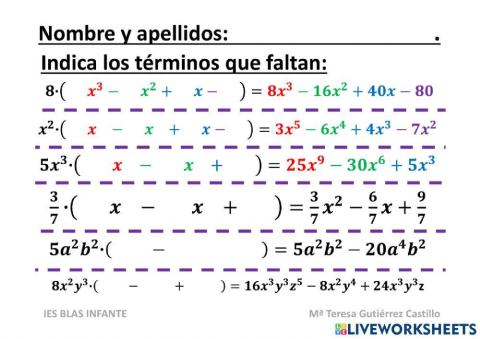 Sacar factor común paso a paso