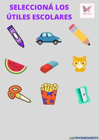 Útiles escolares
