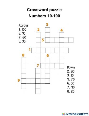 Crossword 10-100