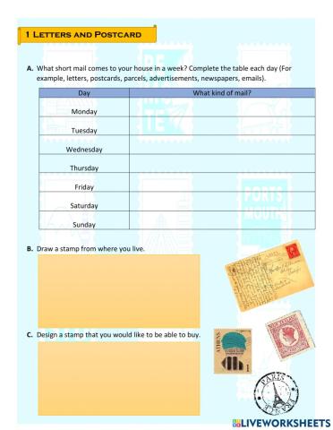 Letters and Postcards