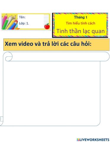 Tim hieu thang tinh cach tinh than lac quan