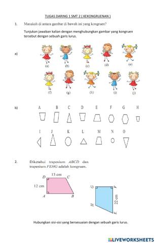 Kekongruenan bangun datar