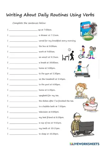 F&F3 U6 Daily routines