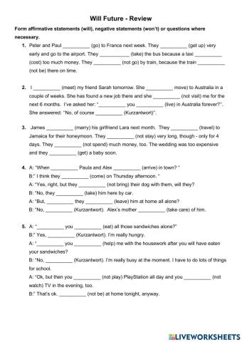 Will future - review