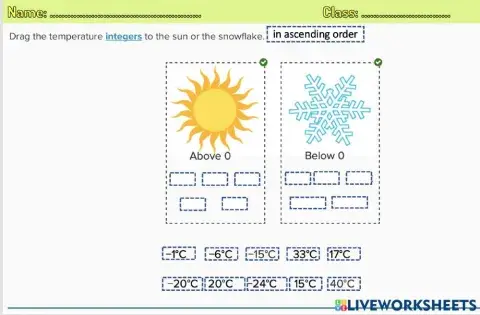 Integers and Graphing