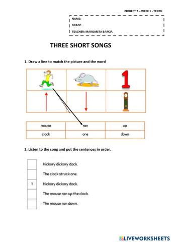 Project 7 - week 1 - tenth