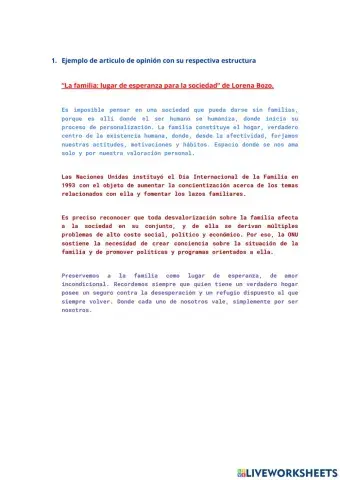 Articulo de opinión