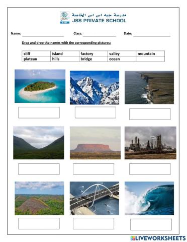 Geographical features