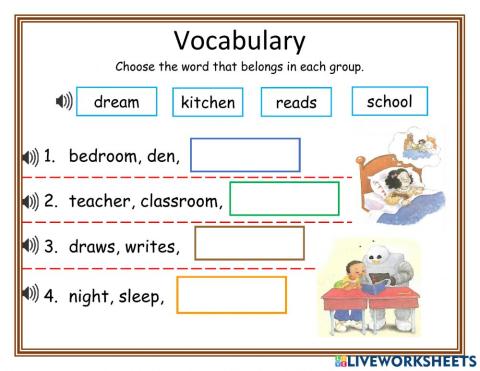 Vocabulary - Sequence  DJ