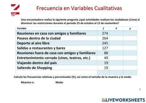 Frecuencia en Variables Cualitativas y moda1