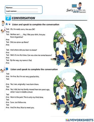 2 conversation
