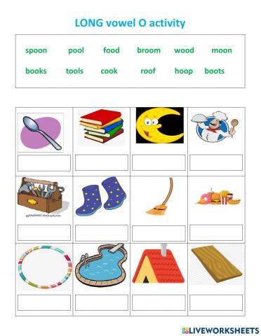 Long vowel sound o -1