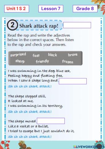 Unit 1 Lesson 7 G 8 S 2