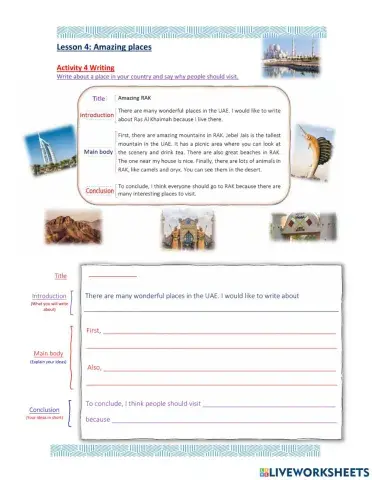 Access 8 - T2 - U6 - L4 - Act 4