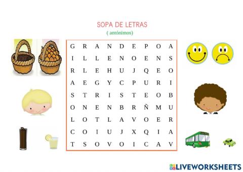 Sopa de letras