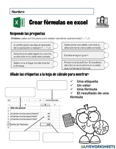 Formulas en Excel