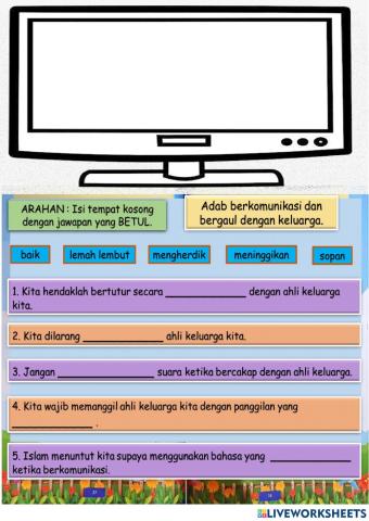 Adab berkomunikasi dengan keluarga