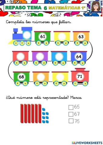 MATE 1º Repaso tema 6