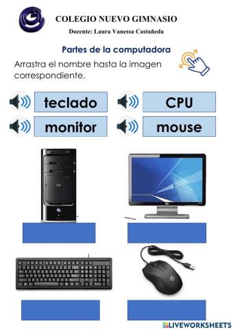 Partes de la commputadora
