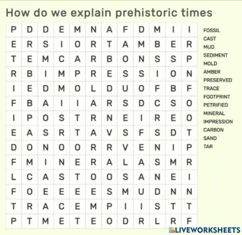 How do we explain prehistoric times