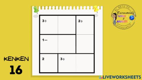 KenKen 16