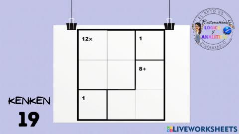 KenKen 19
