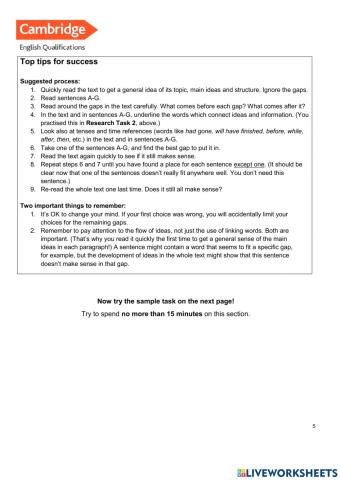 B2 first reading part 6