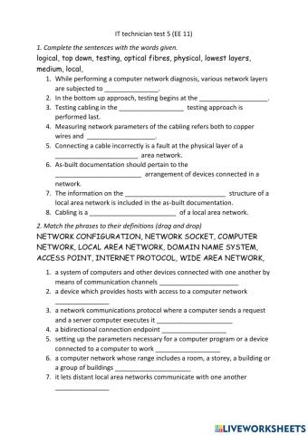 IT technician test 5