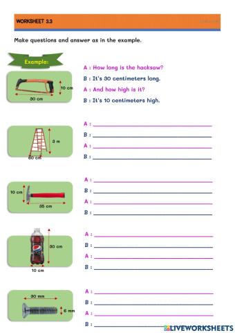 Talking about tools measurement