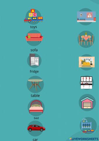 House-things in the house ESL