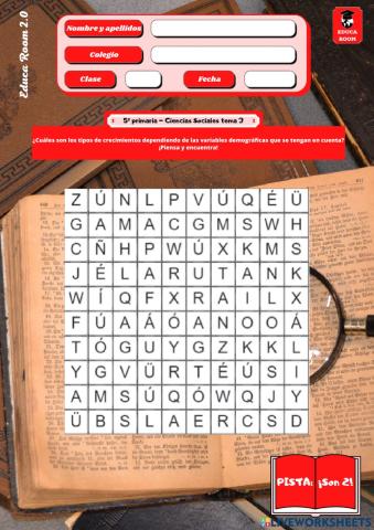 5º ud5 sopa de letras soci