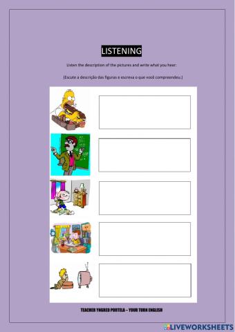 Listening: What are they doing?