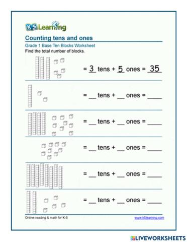 Place Value (tens & ones)
