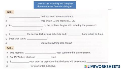 Listening Comprehension