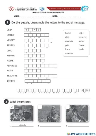 Vocabulary 6 - 7th Grade