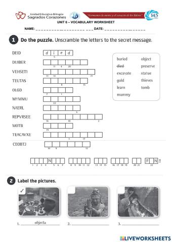 Vocabulary 6 - 7th Grade